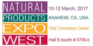  Organic Products India to Participate in the ‘Natural Products Expo West 2017’ in Anaheim, USA 